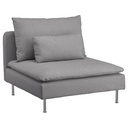 IKEA SODERHAMN 1-seat section Tonerud grey