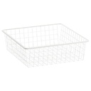 IKEA JONAXEL Wire Basket, White, 50x51x15 cm