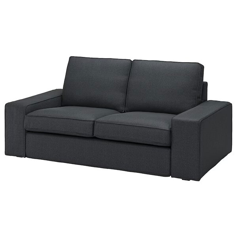 IKEA KIVIK cover two-seat sofa Tresund anthracite (cover only)