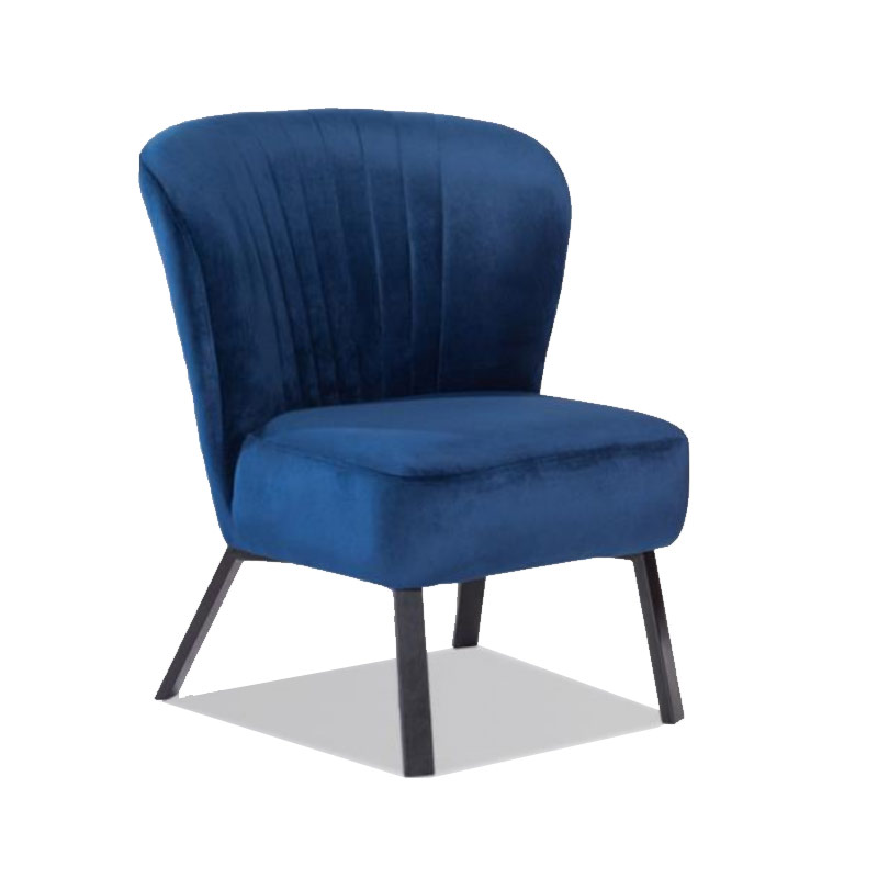 BRYLEE ARMCHAIR-DARK BLUE