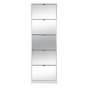 Karlsruhe Mirrored Shoe cabinet