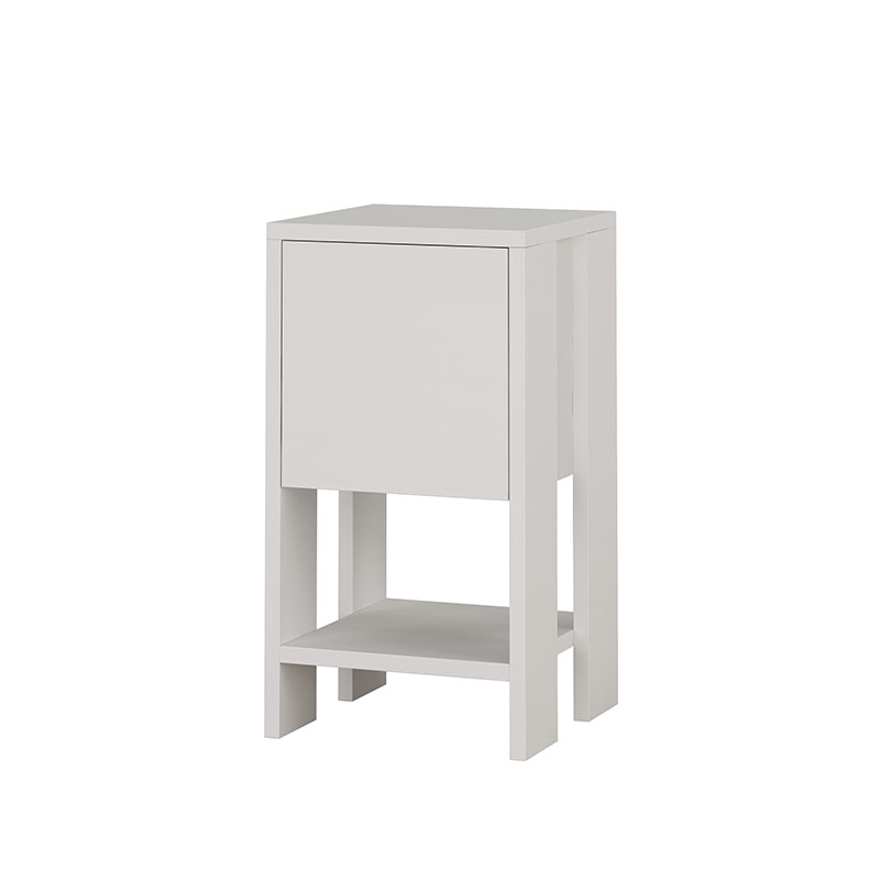 Ilgın Nightstand - White - White