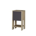 Ilgın Nightstand - Oak - Anthracite