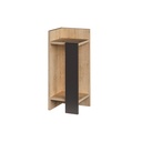 Erzin Nightstand Left Module - Oak - Anthracite