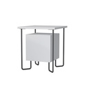 Tosya Nightstand - White