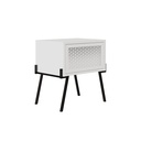 Siverek Nightstand - White