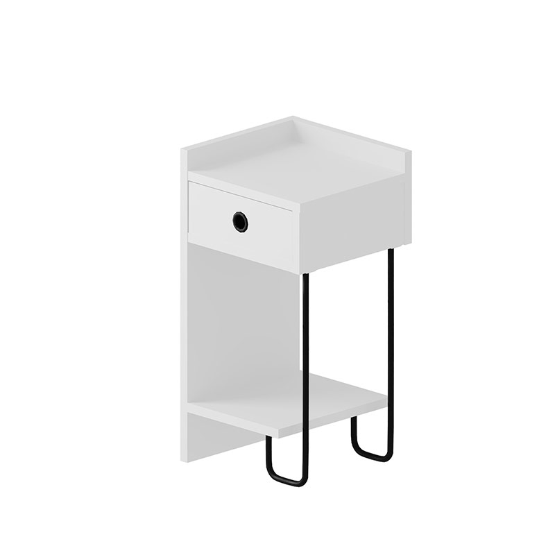 Rize Nightstand Left Module - White