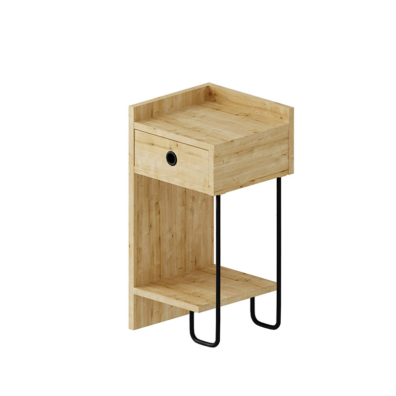 Rize Nightstand Left Module - Oak