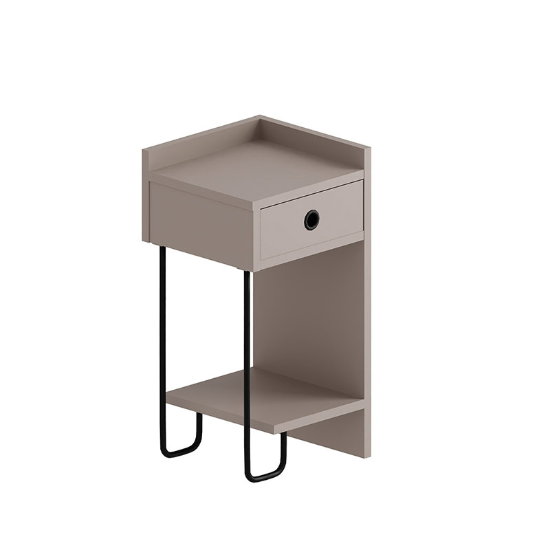 Rize Nightstand Right Module - Light Mocha