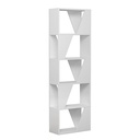 Kapaklı Bookcase - White