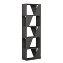 Kapaklı Bookcase - Anthracite