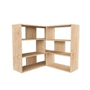 Sakarya Bookcase No.3 - Oak - Oak