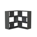 Sakarya Bookcase No.3 - Anthracite - Anthracite