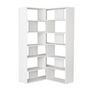 Sakarya Bookcase No.4 - White - White