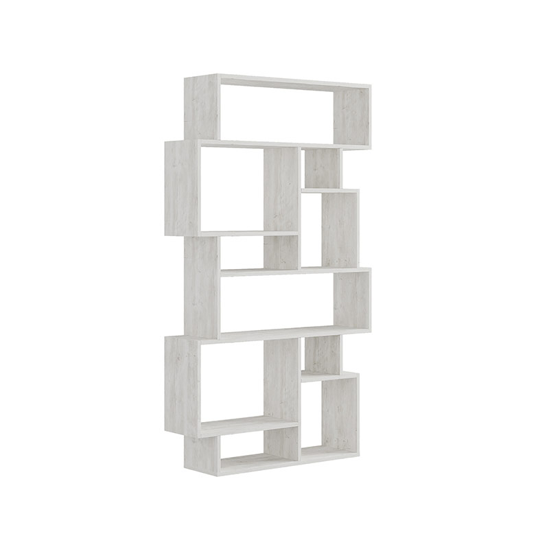 Malkara Bookcase - Ancient White