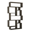 Malkara Bookcase - Dark Coffee