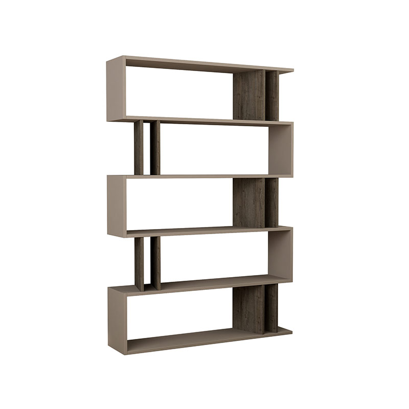 Terme Bookcase Light Mocha-Dark Coffee