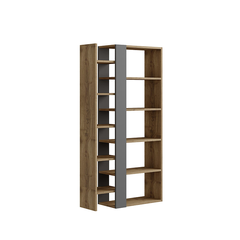 Afyonkarahisar Bookcase - Hitit - Anthracite