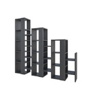 Afyonkarahisar Separator Bookcase - Anthracite