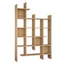 Ceyhan Bookcase - Oak - Oak