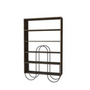 Adana Bookcase - Dark Coffee