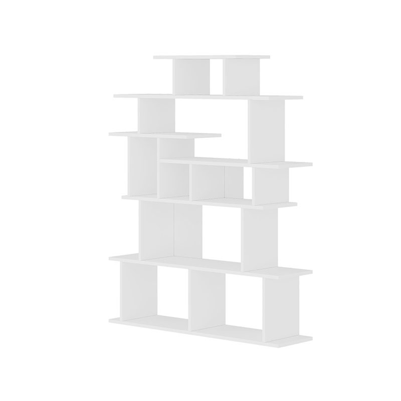 Pazarcık Bookcase - White - White