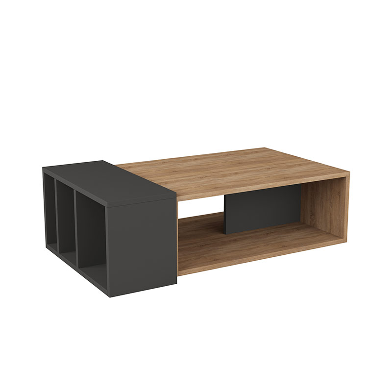 Ortaca Coffee Table - Oak - Anthracite