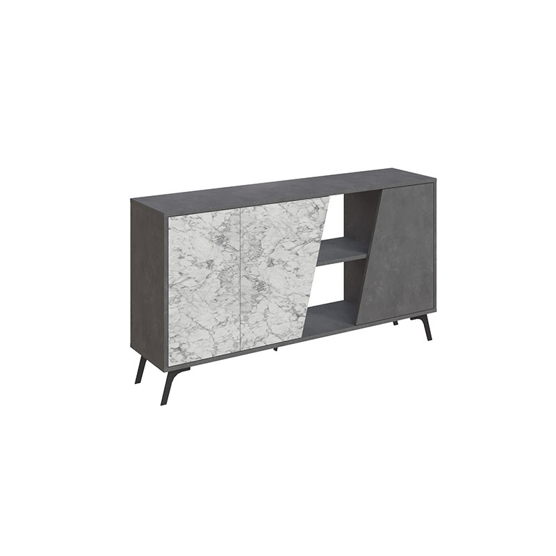 Patnos Console 150 - Retro Grey - Carrara