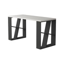 Istanbul Working Table - White - Anthracite