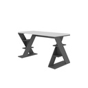 Usak Working Table - White - Anthracite