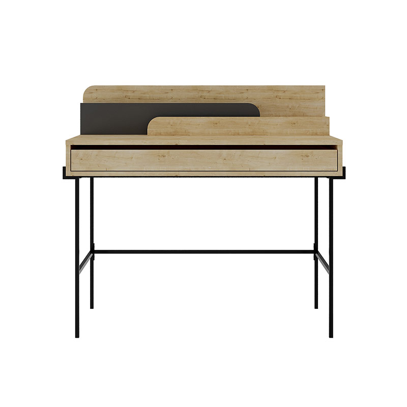 Kastamonu Working Table - Oak - Anthracite