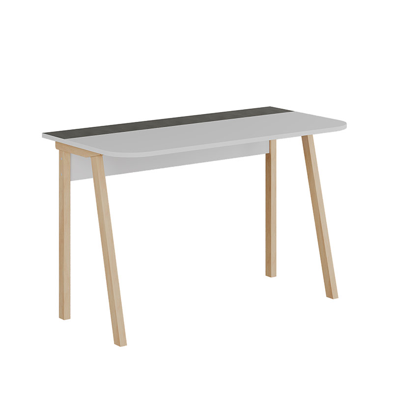 İlcesi Desk - White - Retro Grey