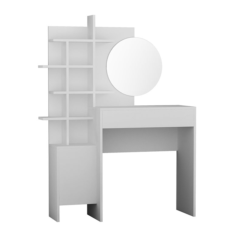 Kırıkkale Dressing Table - White - White