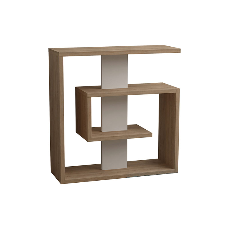 Bandırma Side Table - Oak - White