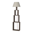 Van Floor Lamp - Light Mocha - Cotton