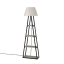 Agrı Floor Lamp - Light Mocha - Linen