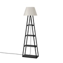 Agrı Floor Lamp - Anthracite - Linen