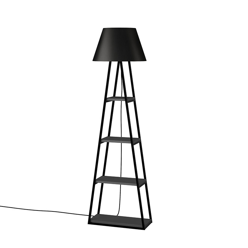 Agrı Floor Lamp - Anthracite - Black