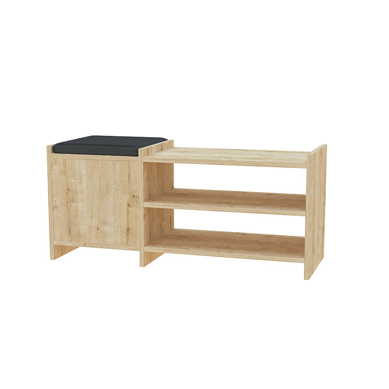 Denizli Hall Stand - Oak - Oak