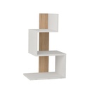 Bilecik Side Table - White - Oak