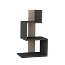 Bilecik Side Table - Anthracite - Light Mocha