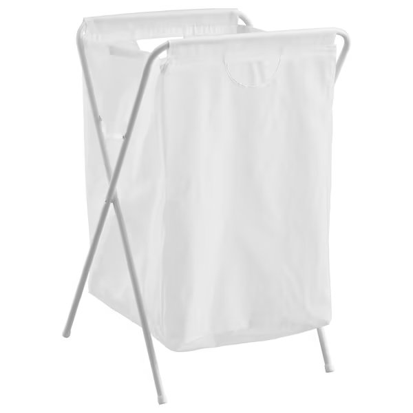 IKEA JALL Laundry Bag with Stand, White