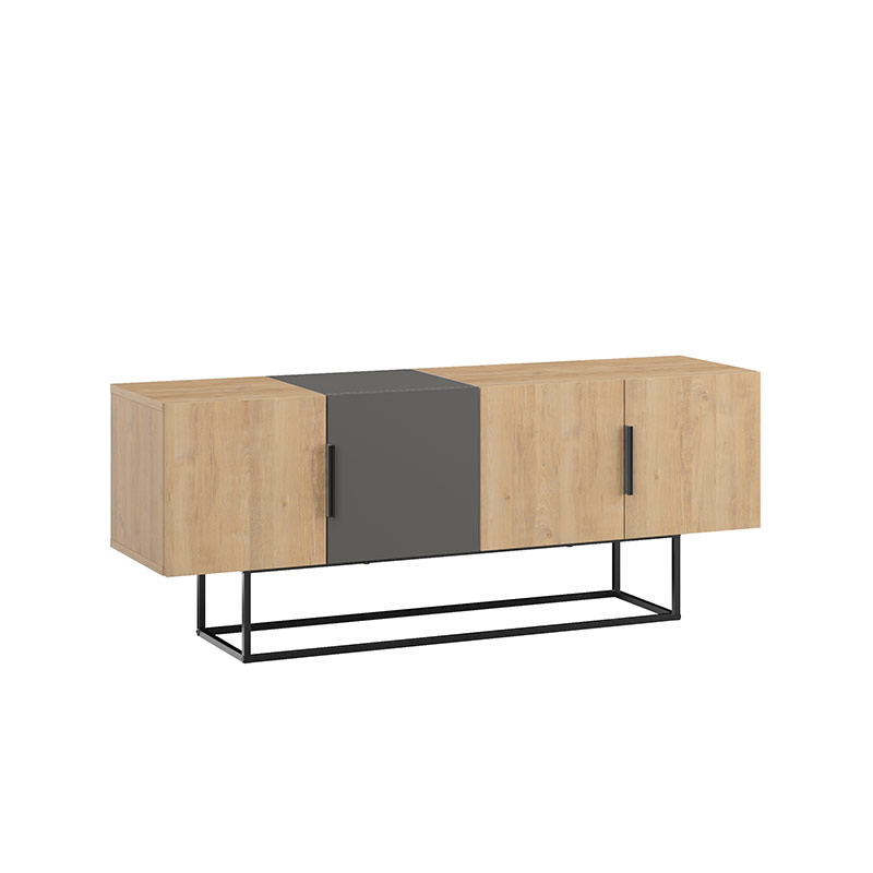 Mersin Tv Stand - Oak - Anthracite