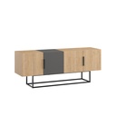 Mersin Tv Stand - Oak - Anthracite