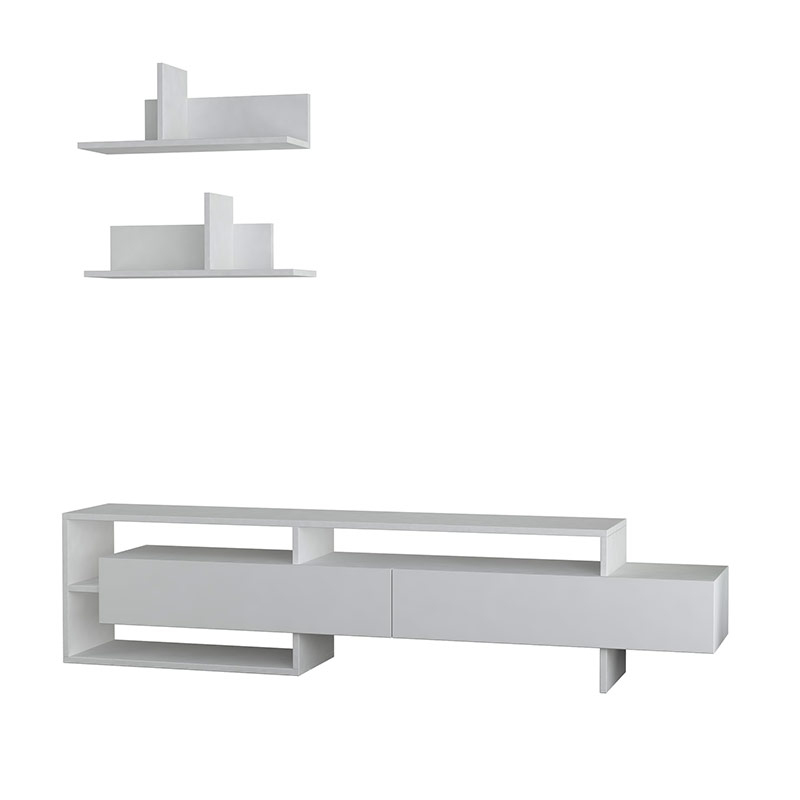 Corum Tv Unit - White - White