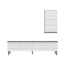 Bor Tv Unit - White