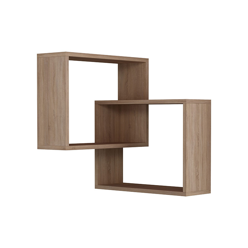 Marmaris Corner Bookcase - Oak - Oak