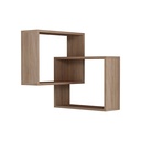 Marmaris Corner Bookcase - Oak - Oak