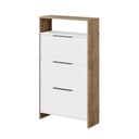 Salihli Shoe Cabinet - White - Hitit