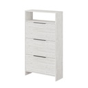 Salihli Shoe Cabinet - Ancient White